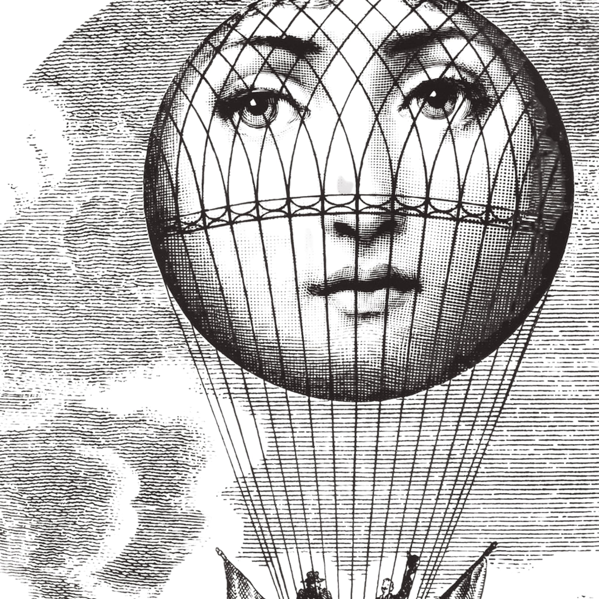 Assiette murale Tema e Variazioni n.93 de Fornasetti