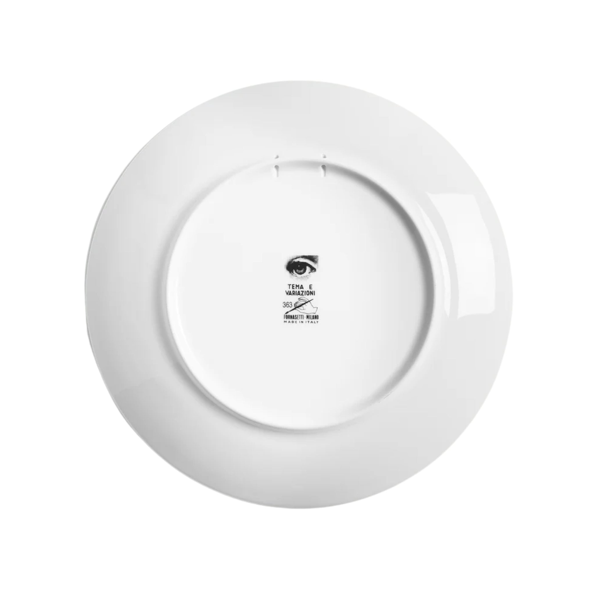 Assiette murale Fornasetti Tema e Variazioni n.363 de Fornasetti | Maison Territo