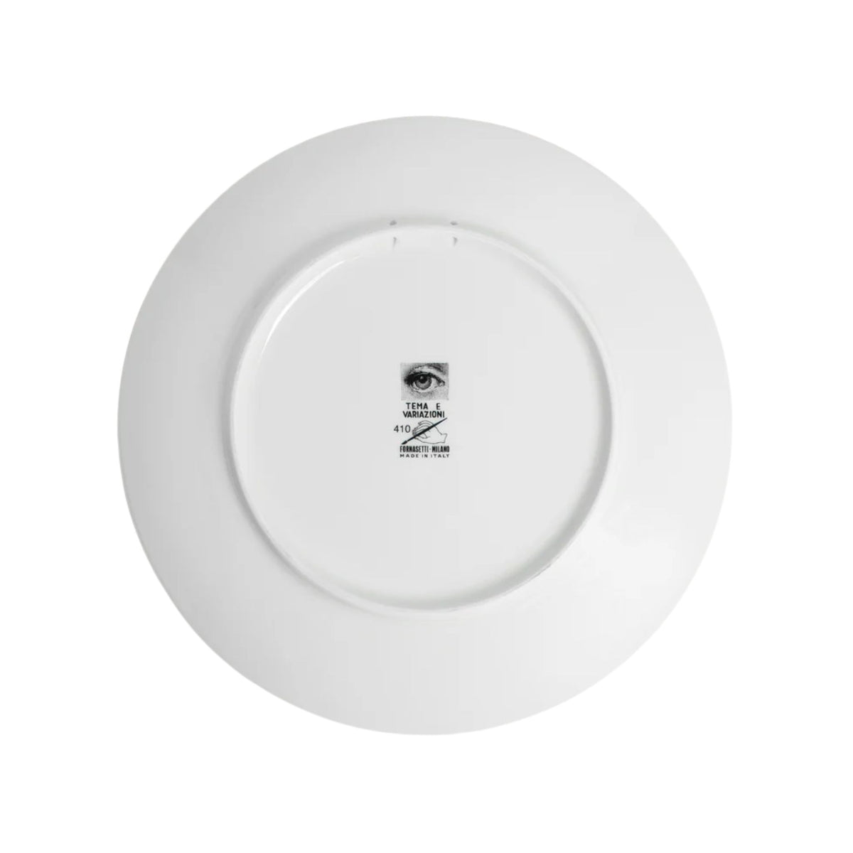 Assiette murale Fornasetti Tema e Variazioni n.410 de Fornasetti | Maison Territo