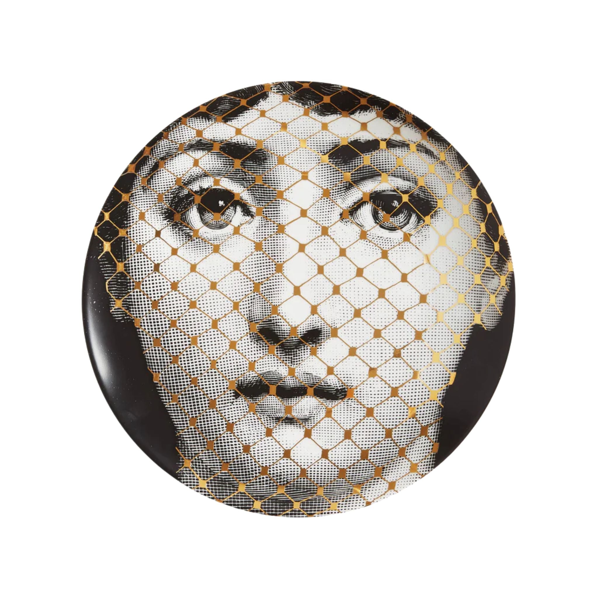Assiette murale Fornasetti Tema e Variazioni n.78 de Fornasetti | Maison Territo