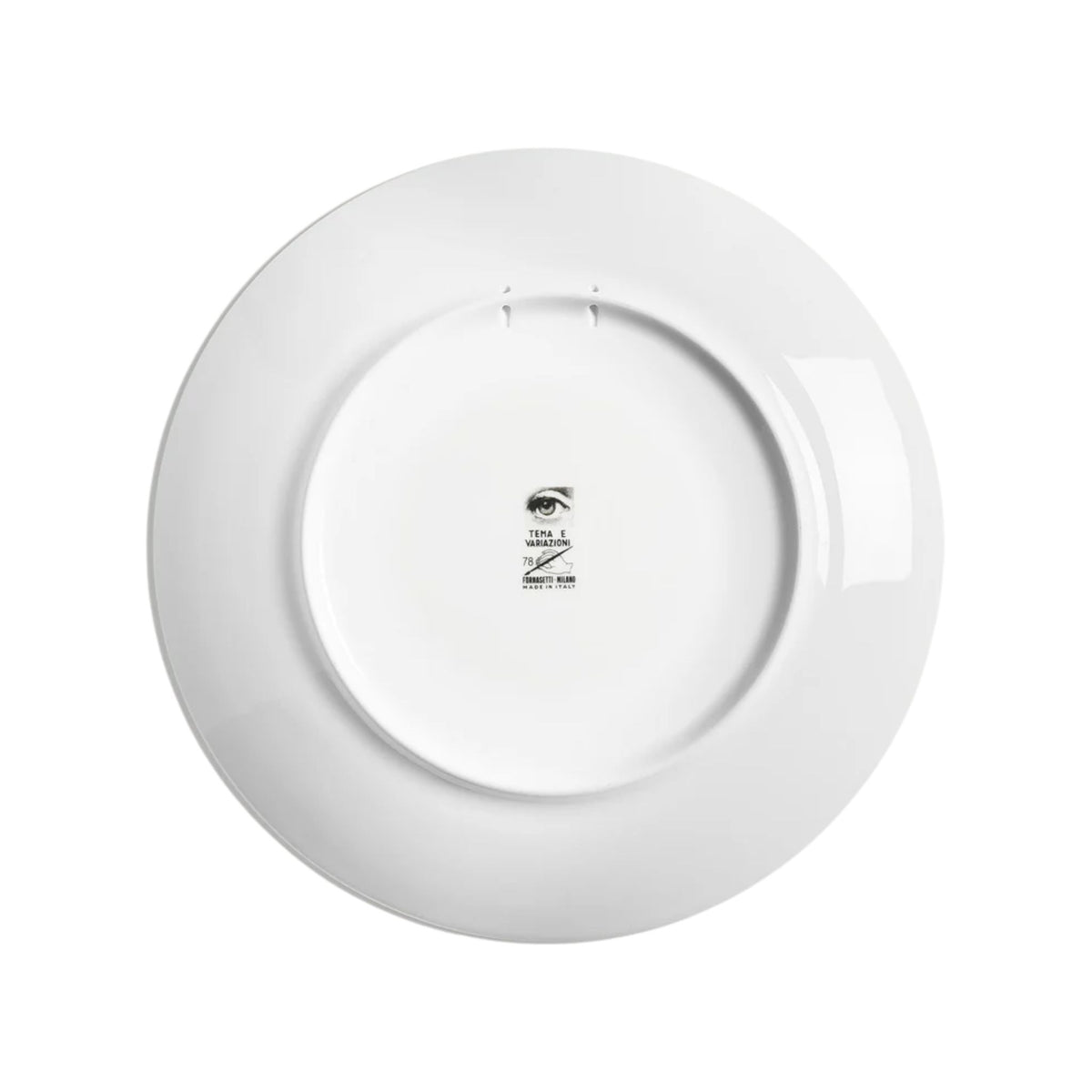 Assiette murale Fornasetti Tema e Variazioni n.78 de Fornasetti | Maison Territo