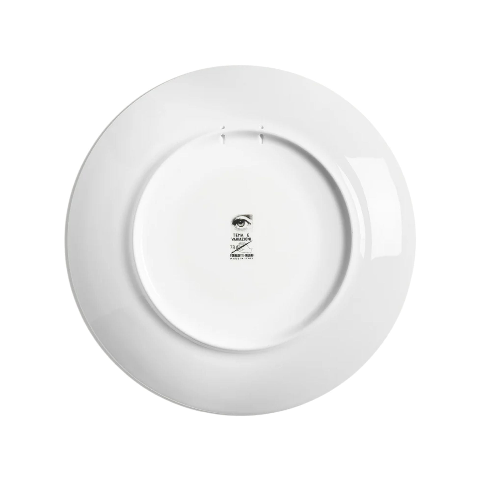 Assiette murale Fornasetti Tema e Variazioni n.78 de Fornasetti | Maison Territo