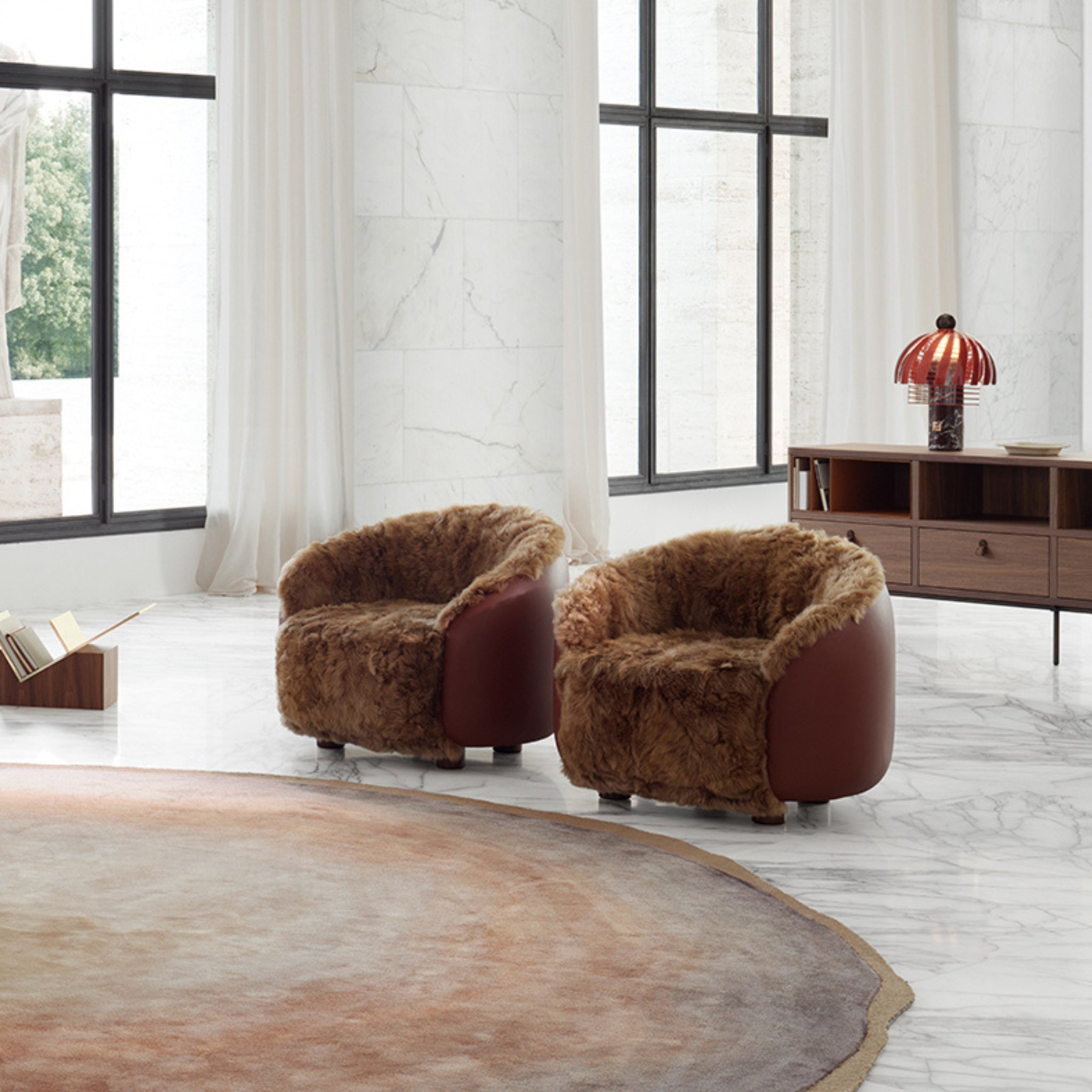 Fauteuil Welcome de Fendi Casa