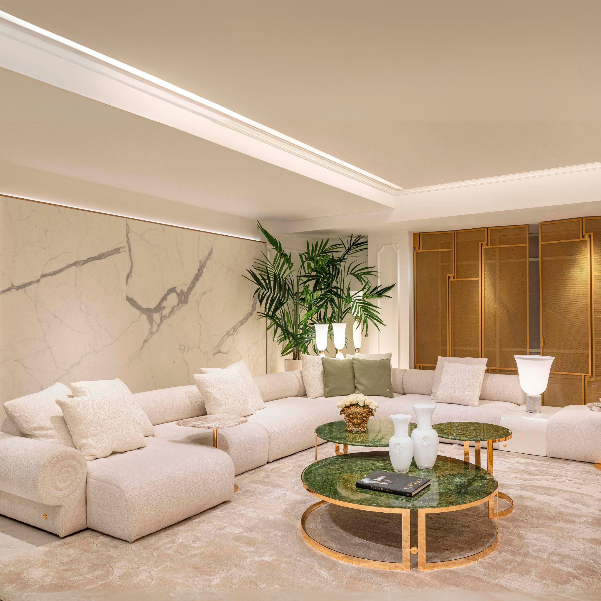 Canapé modulaire Zensational de Versace Home