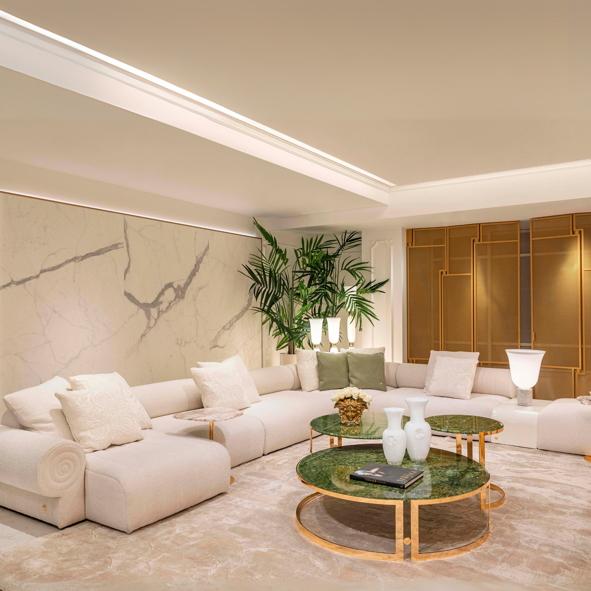 Canapé modulaire Zensational de Versace Home